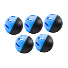 5 pieces practice balls soft balls light EVA practice balls soft baseballs for pitching baseball batting training indoors