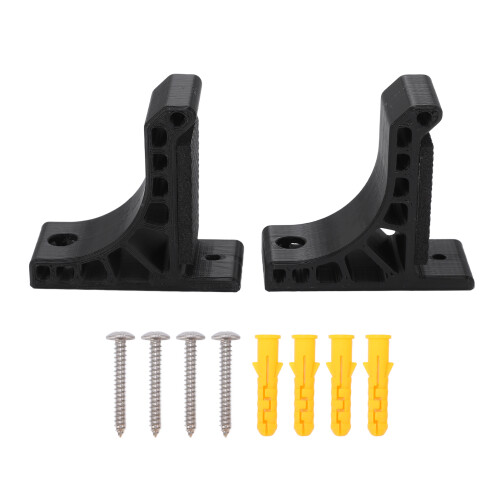 Wall Mount Bow Hanger ABS Archery Support for Recurve Bows Black 1