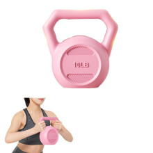 Fitness Dumbbells Kettlebell Blue 10 Lb