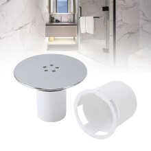 Desagüe de ducha contemporáneo sin olor con trampa para pelos integrada para desagües de 90 mm