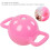 Water Filled Kettlebells, Non-Slip Handle, Pink 12.9in 4