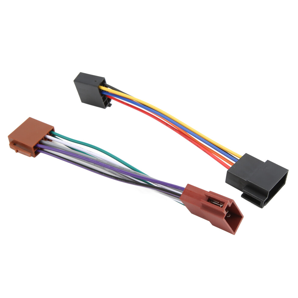 Iso Radio Receiver Power Harness 16 Pin Male To Female Adapter 9391333019915