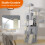 Christmas gift 158cm Cat Tree Multi Level Cat Scratching Post Kitten Scratching Post Climbing Activity Centre 3