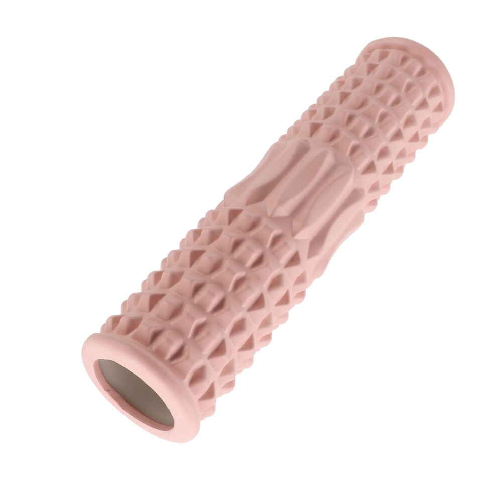 Pink 45Cm Deep Tissue Muscle Relaxation Massage Roller For Pain Relief