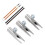 Taille-crayon pour sourcils en forme de U – Argent 15
