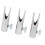 Taille-crayon pour sourcils en forme de U – Argent 1