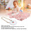 20cm/8in Plüsch-Puppen-Kleider-Set mit Schleifen-Kleid 3