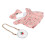 20cm/8in Plüsch-Puppen-Kleider-Set mit Schleifen-Kleid 13