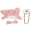 20cm/8in Plüsch-Puppen-Kleider-Set mit Schleifen-Kleid 11