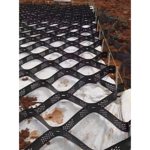 Reusable Geogrid Stabilizer For Sidewalks 6x9m White