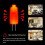 G4 Halogen Bulb 12V 20W, G4 Light Bulb, Dimmable G4 Halogen Bulb, 3000K Warm White, No Flickering, G 5
