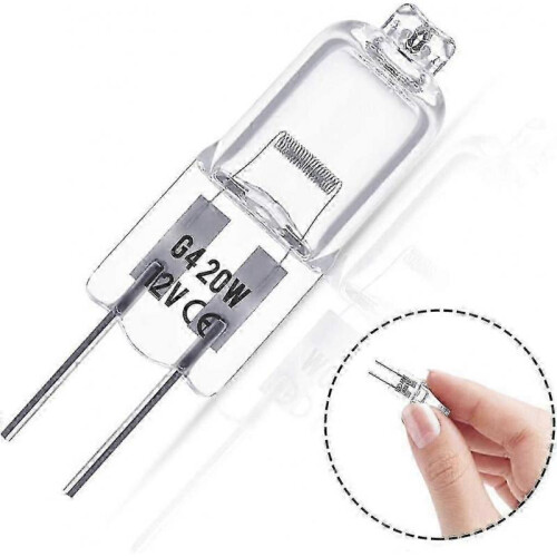 G4 Halogen Bulb 12V 20W, G4 Light Bulb, Dimmable G4 Halogen Bulb, 3000K Warm White, No Flickering, G 2