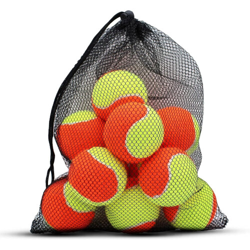 TennisPaddleball Rubber Training Balls 12 Piece Set Ref 6681 1