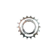 Bicycle Sturmey Archer Sprocket Hub Gear Cranked 18 Teeth 1/2 x 1/8 Inch Silver