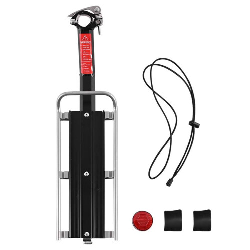Bike Bicycle Luggage Rack Quick Release Adjustable Seat