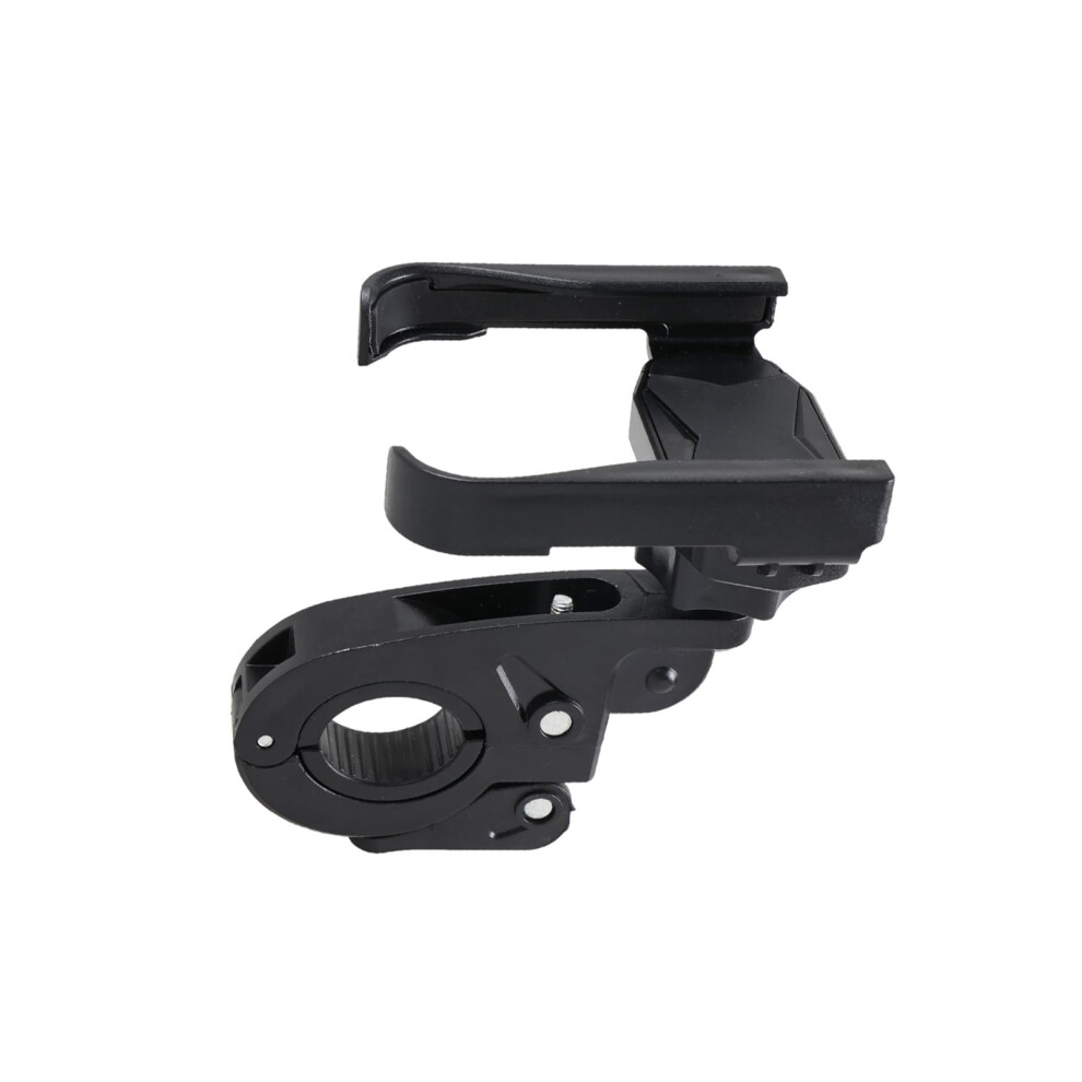 A 360Degree Rotatable Bicycle Phone Holder, Bicycles, Phone Clamps, Scooter, Phone Clip, Adjustable, Nonslip, Durable Black 6276012197166