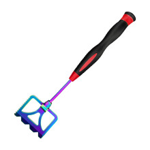 Stainless Steel Shrimp Bait Shovel, Fishing Accessory, Foldable T Shape