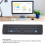 Tastiera e telecomando per TV Air Nero 250mAh 78g USB 3