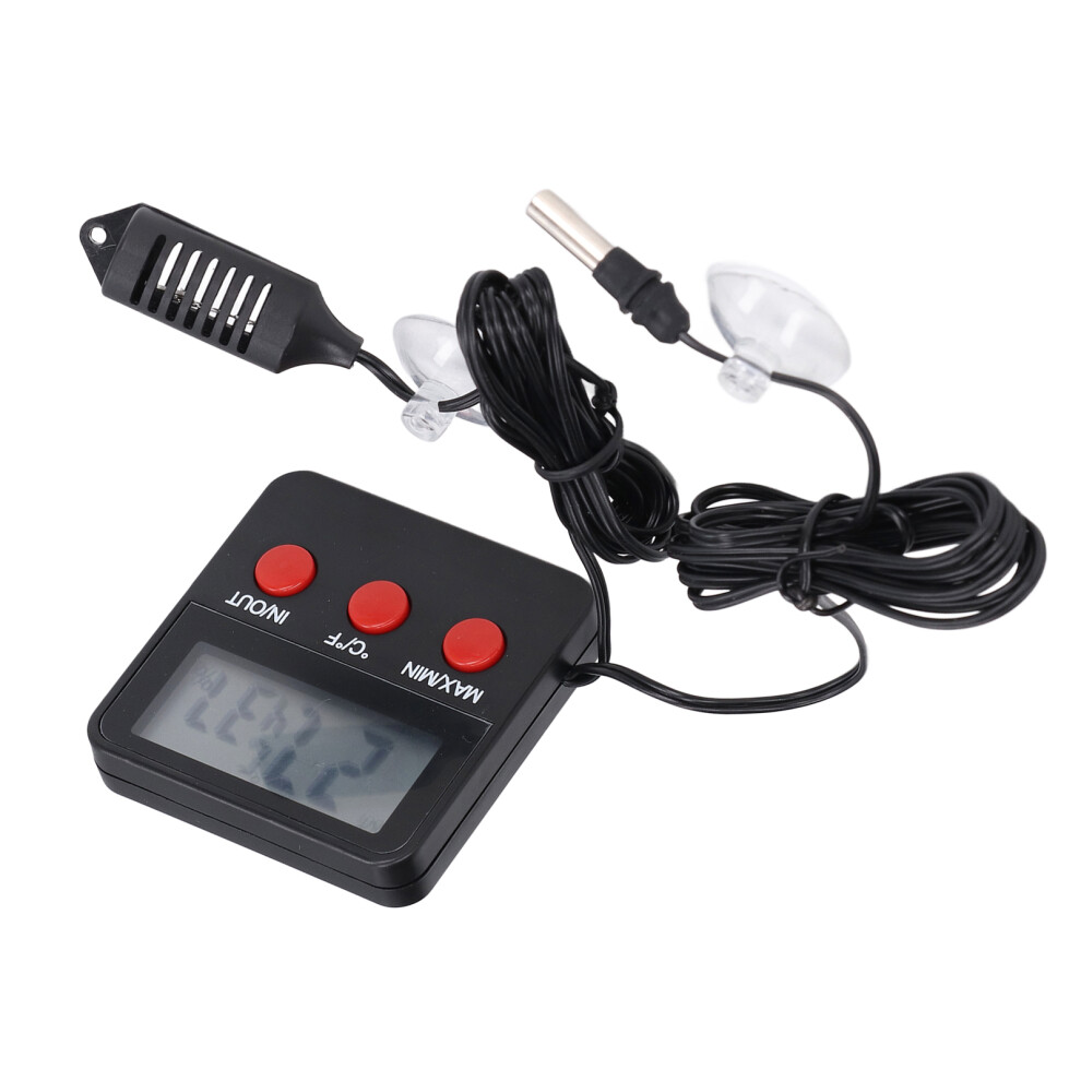 Compact Digital Thermometer & Hygrometer DTH-74 Temp & Humidity