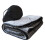 fleece camping blanket, waterproof outdoor blanket, soft, moistureresistant folding mat for 1
