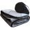 fleece camping blanket, waterproof outdoor blanket, soft, moistureresistant folding mat for 4