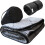 fleece camping blanket, waterproof outdoor blanket, soft, moistureresistant folding mat for 2