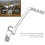 Levier pliant 15 mm 210 mm 150-250 cm3 Pit Pro 4