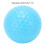 2 Layers Floating Golf Balls Water Resistant 42.67mm Light Blue 12