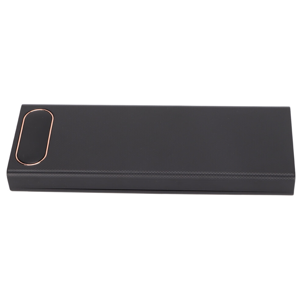 L10 22.5W 10X18650 Diy Power Bank Kit With Lcd, Black 7621333036066