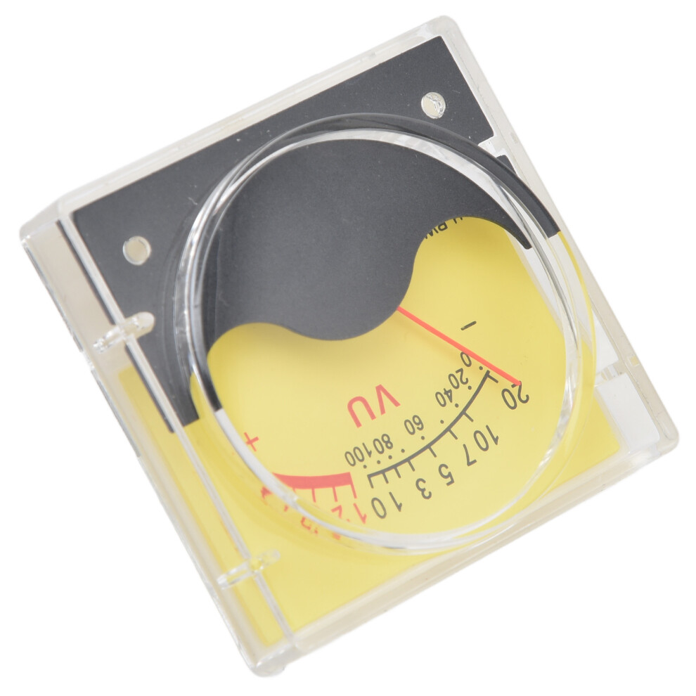 Tsr36w 500Ua High Accuracy Vu Meter, 4X4x3.5cm, Yellow Bottom 9381333036098