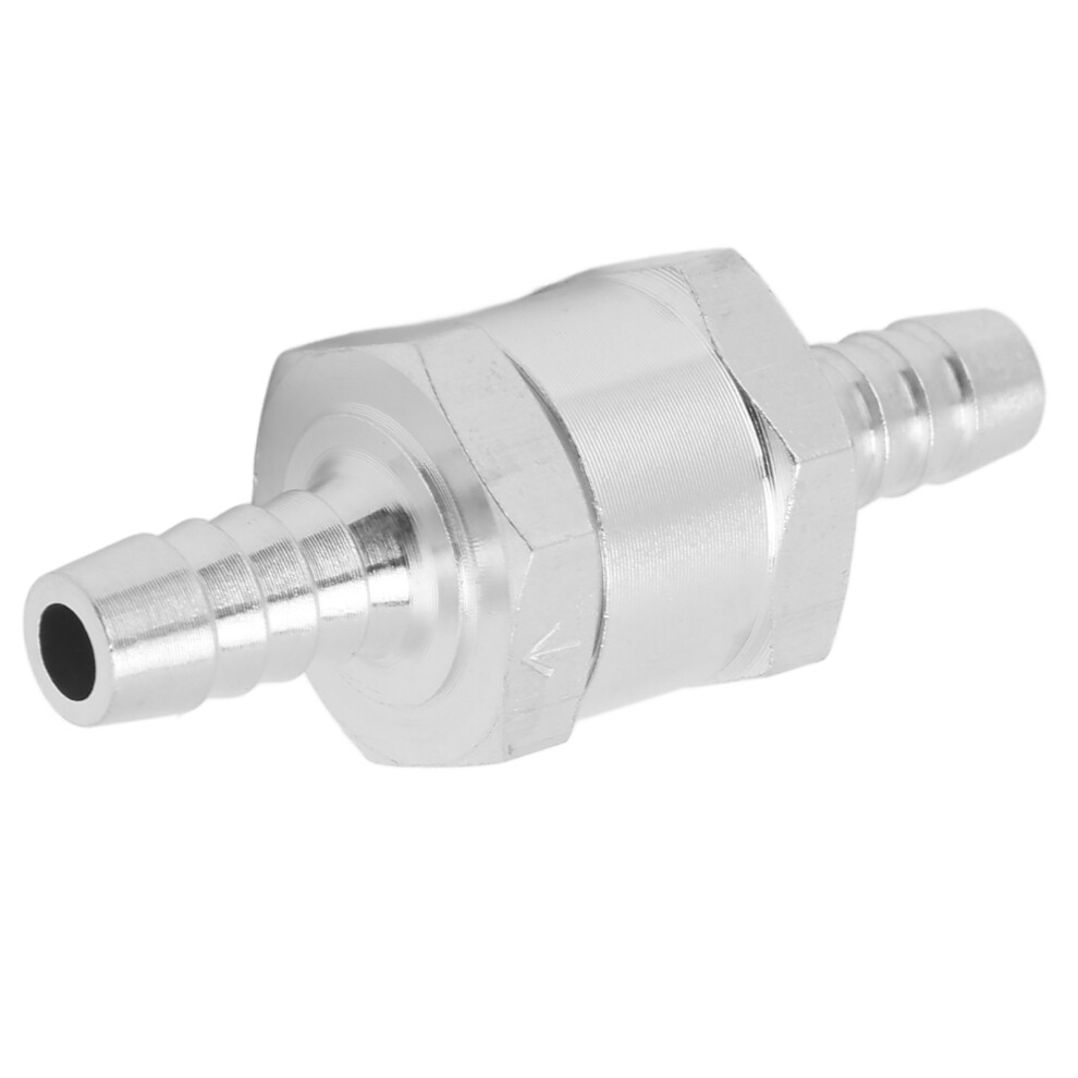 One Way Aluminum Check Valve 8mm for Gasoline Oil Diesel Water-image-OPC-PJBPQW5-NEW