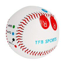 Bullet Ball Baseball 9' Training Baseball with Color Coded Finger Markers