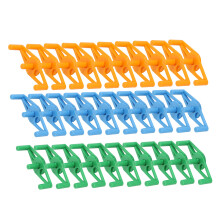 30 Stück Pflanzenstängel-Biegerclips 215.00g 7.58oz