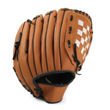 Baseball glove OutdoorBaseballSports gloves 12.5in practice gloveOutfieldPitcher Pu. Ball trainingequipment. (Color : Brown 9.5in)