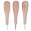 3Pcs Leather Awl High Hardness Ergonomic Design 7