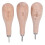 3Pcs Leather Awl High Hardness Ergonomic Design 2