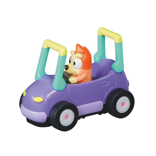 Bluey Carrera Bluey et Bingo Ensemble de piste de voiture de course 1