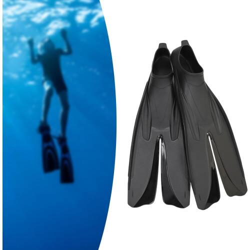 Diving Fins Full Foot Split Fin XL Size 1