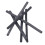 Charcoal Sticks Portable Lightweight Black 10