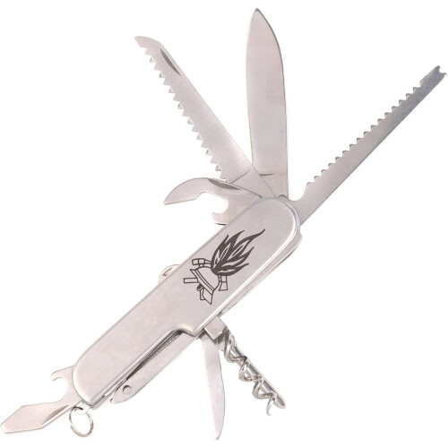 Pocket Knife Fire Brigade Multitool Saw Knife Scissors Stainless Steel 2