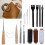 18Pcs Leather Tool Set Easy Use Multiple Uses 11