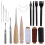 18Pcs Leather Tool Set Easy Use Multiple Uses 10