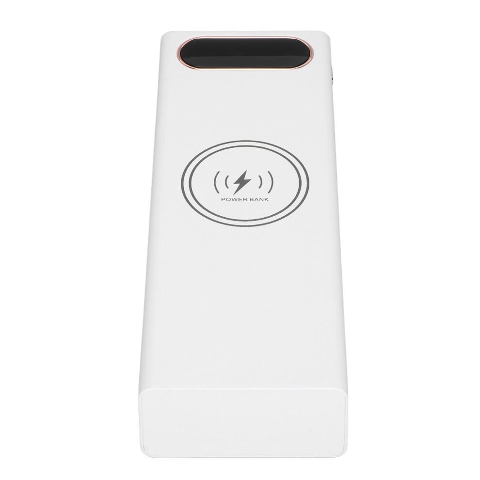 L20 Qc 22.5W+15W Wireless Battery Case 20X18650 Power Bank White 9461333040988