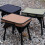 Lightweight Folding Camping Stool, Adjustable Height 30x20x40cm 2