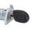 Front Left Door Lock Cylinder Kit Zinc Alloy 15