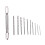 Double Hand Drill Rust Proof Durable 2 Collet Design 3 Jaw Collet Set 1
