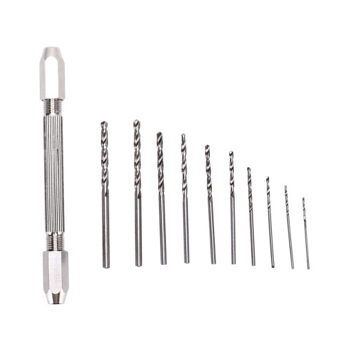 Double Hand Drill Rust Proof Durable 2 Collet Design 3 Jaw Collet Set