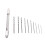 Double Hand Drill Rust Proof Durable 2 Collet Design 3 Jaw Collet Set 14