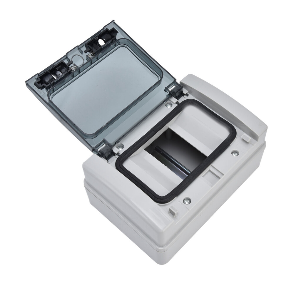 Ip66 4-Way Din Rail Distribution Box Transparent Cover 210X140x95mm 7891333045362