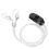 Clip d’aide auditive en ABS transparent et support de cordon 16